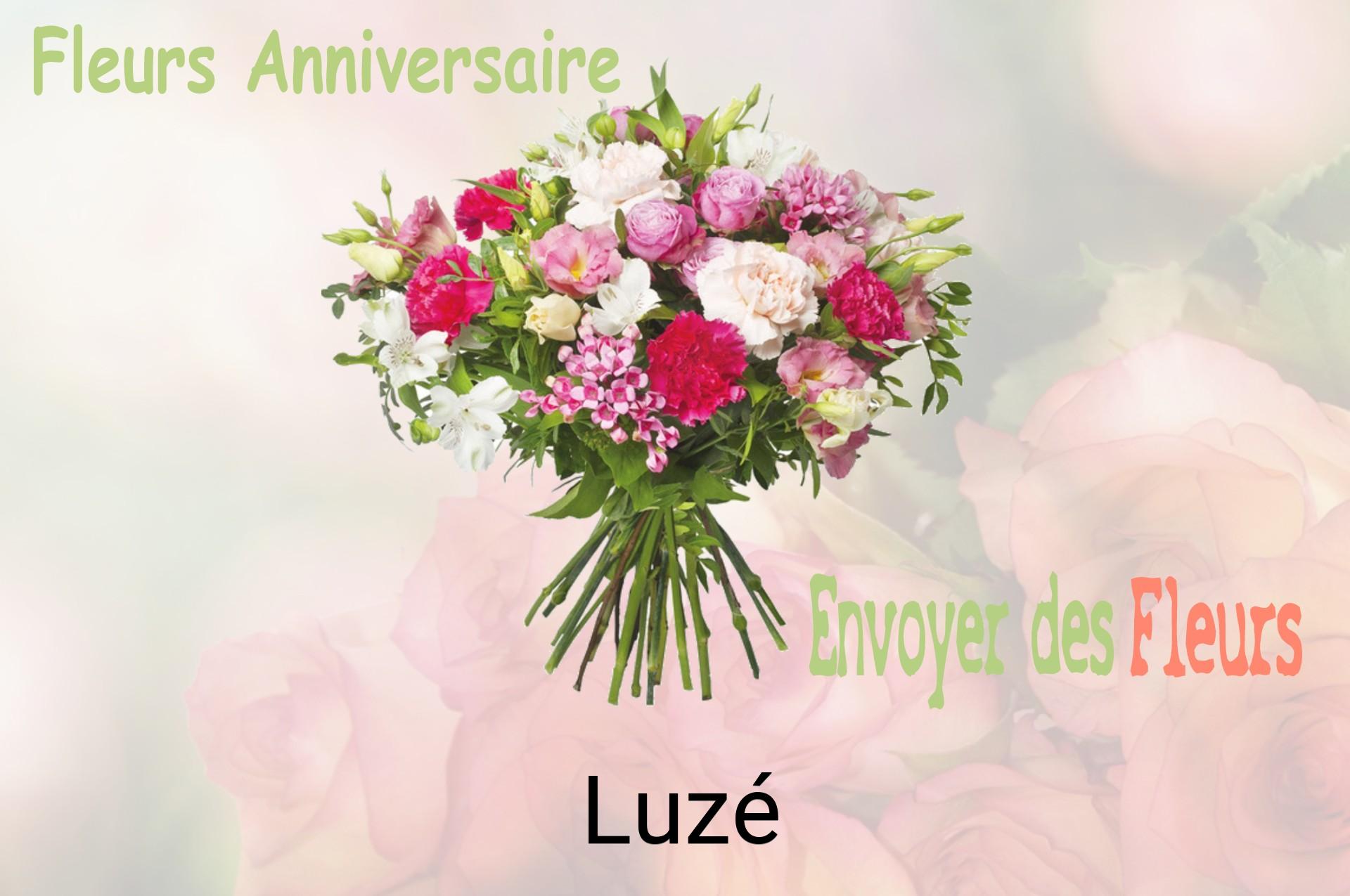 Bouquet de fleurs d’anniversaire livré à Luzé