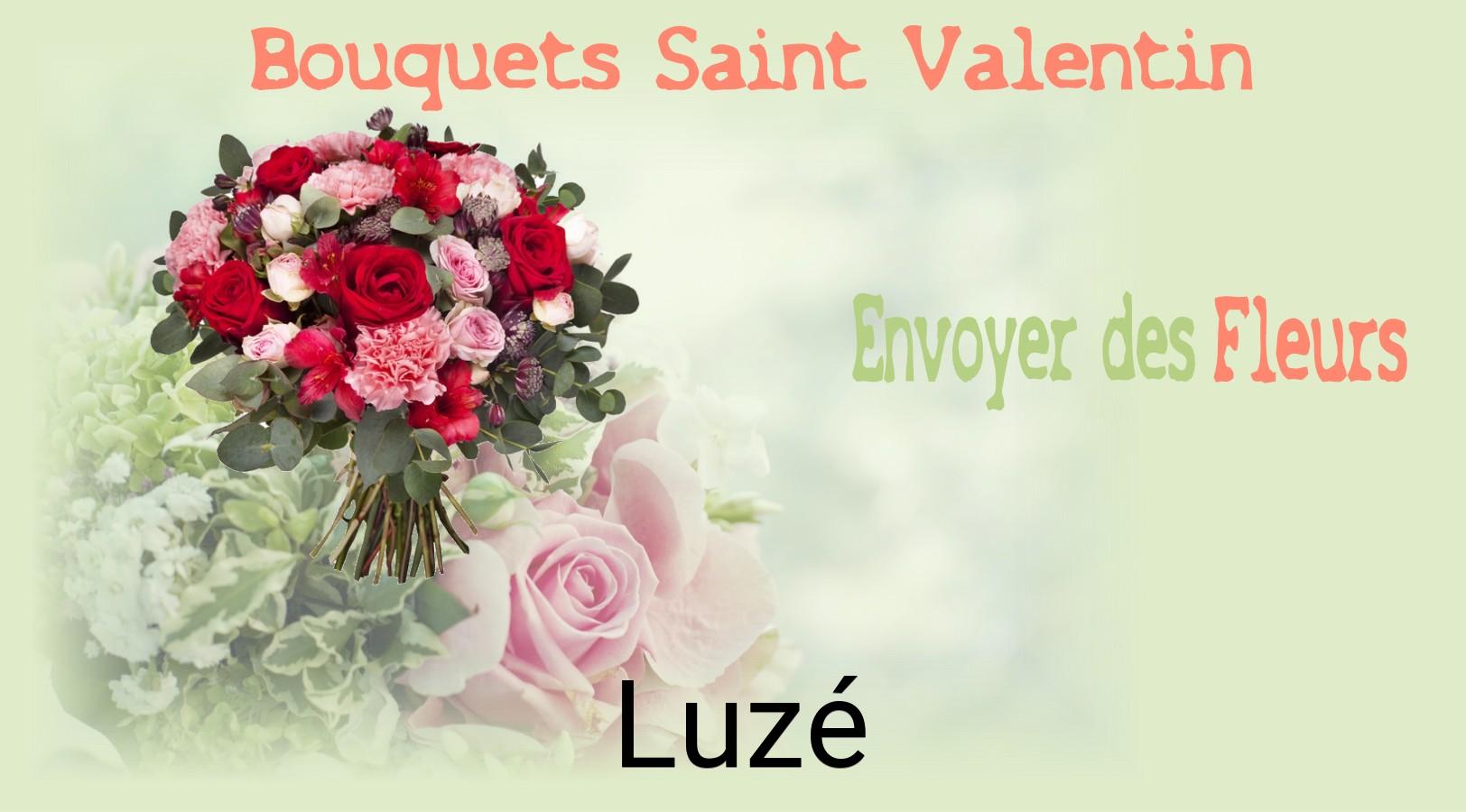 Roses de Saint-Valentin livrées à Luzé